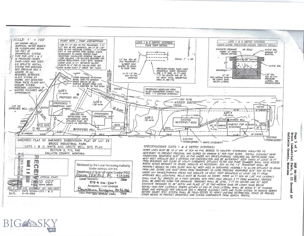 Lot 1 Bruce industrial Arden Drive