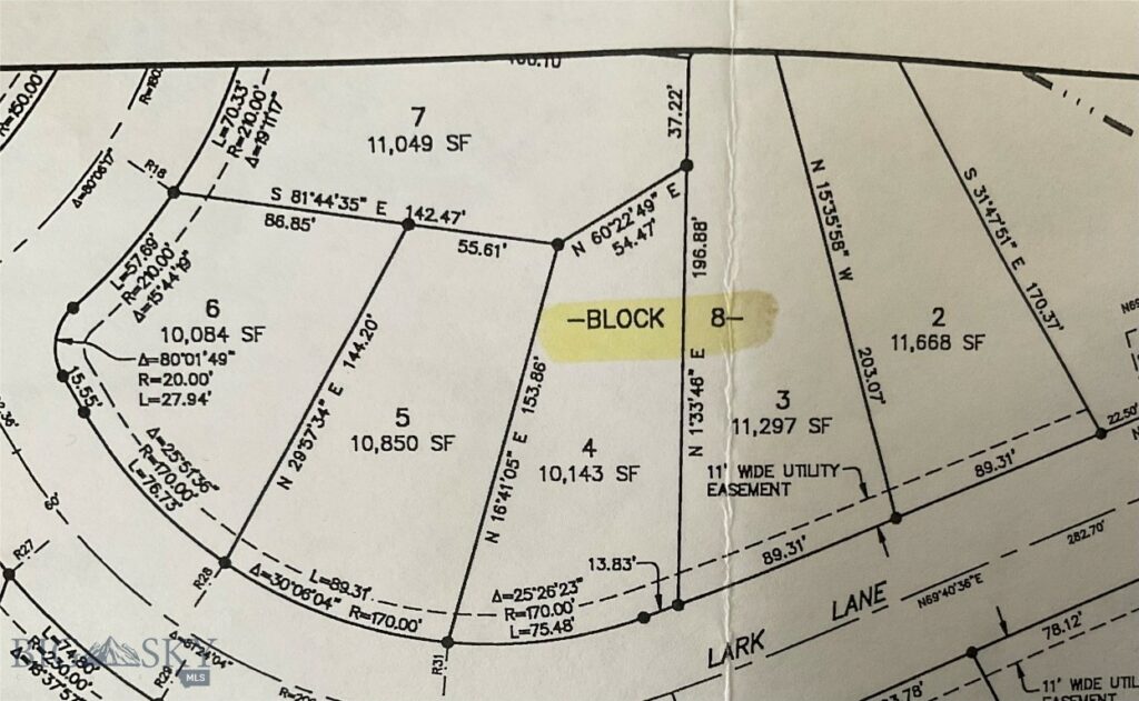 Lot 3 block 8 Phase 5 Meadowlark Ranch