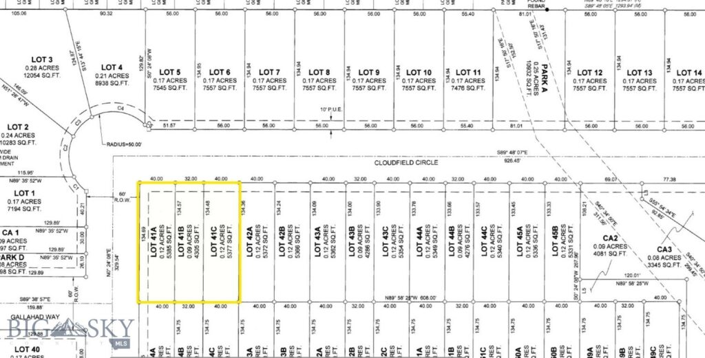 TBD Cloudfield (Lots 41A